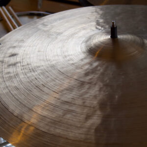 22" oKc ride cymbal 021225 - 2374g - 1 rivet