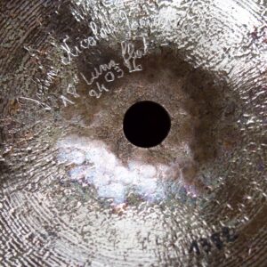 18" luna flat cymbal 240326 - 1382g