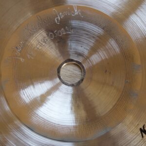 18" thb flat cymbal 050226 - 1620g